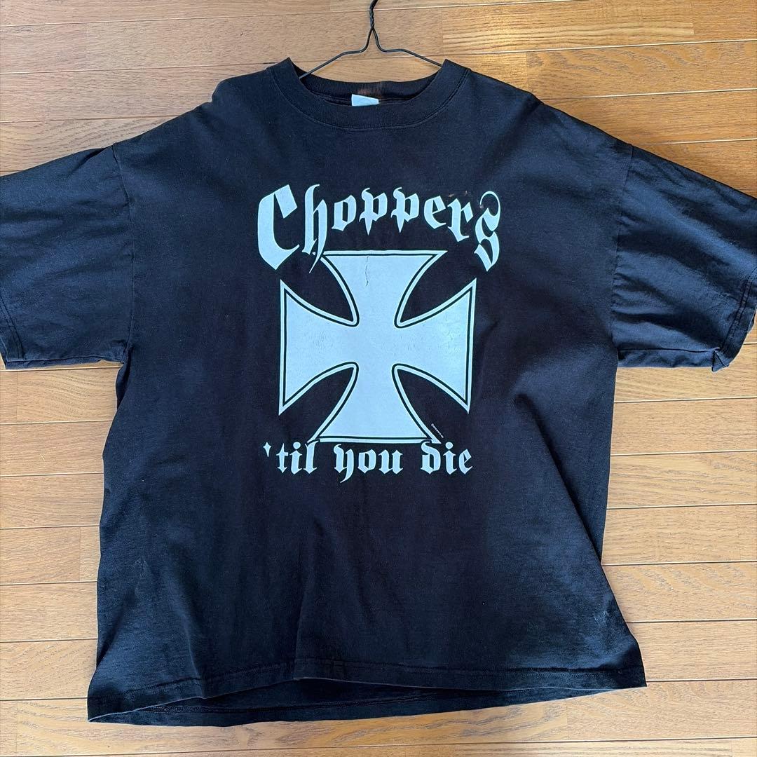 Choppers 'til you die ブラックTシャツ
