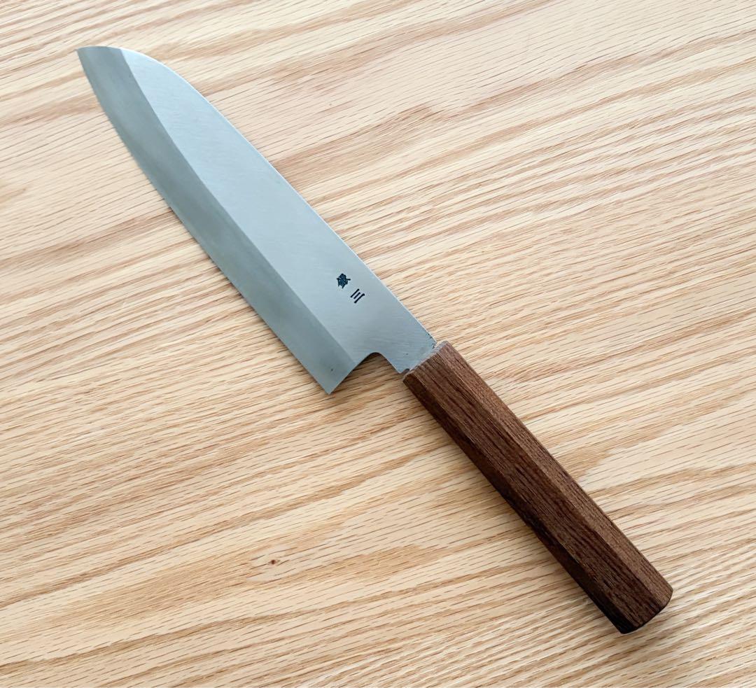 銀三 三徳包丁 165mm 槐(エンジュ)柄