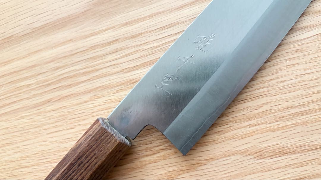 銀三 三徳包丁 165mm 槐(エンジュ)柄
