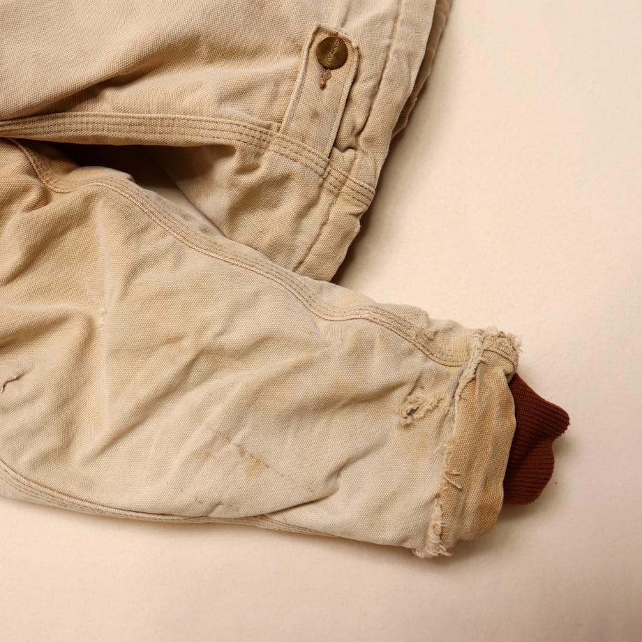 Carhartt トラディショナルジャケット ベージュ メンズL フェード