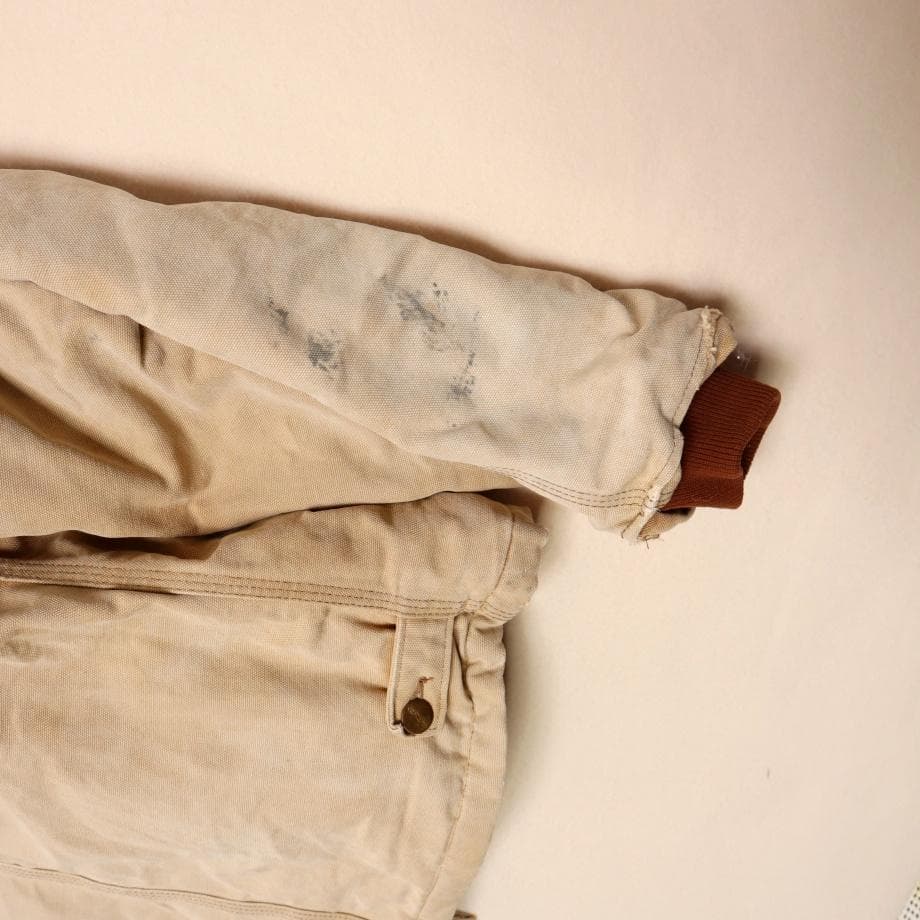 Carhartt トラディショナルジャケット ベージュ メンズL フェード