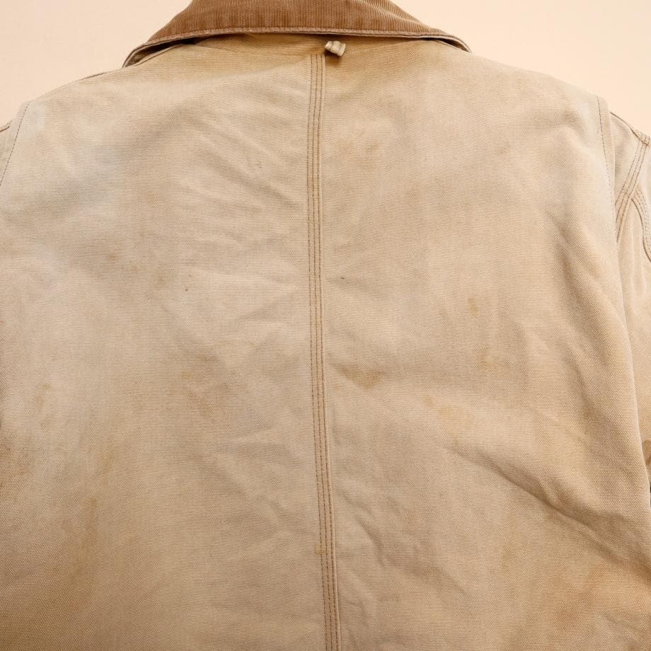 Carhartt トラディショナルジャケット ベージュ メンズL フェード