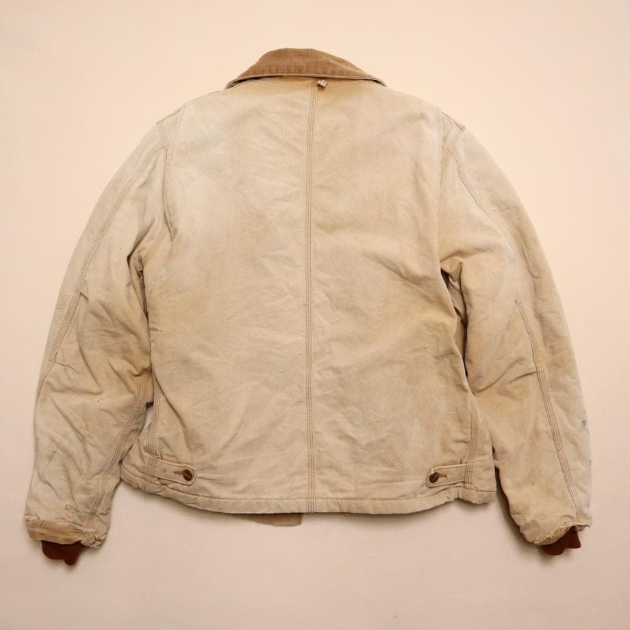 Carhartt トラディショナルジャケット ベージュ メンズL フェード