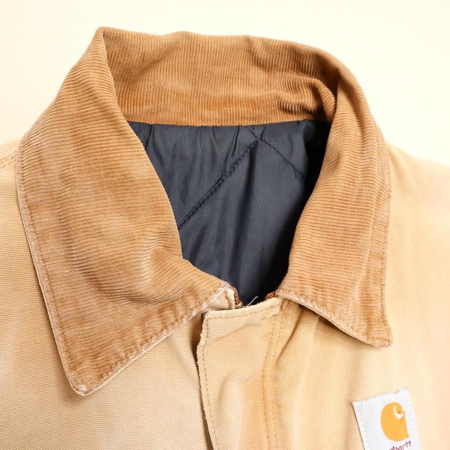 Carhartt トラディショナルジャケット ベージュ メンズL フェード
