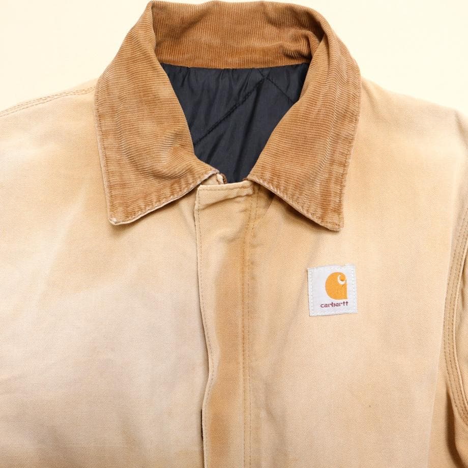 Carhartt トラディショナルジャケット ベージュ メンズL フェード