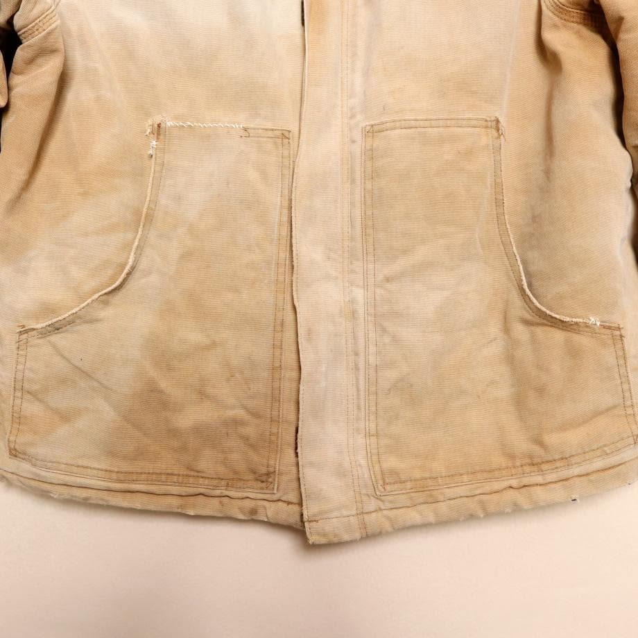 Carhartt トラディショナルジャケット ベージュ メンズL フェード