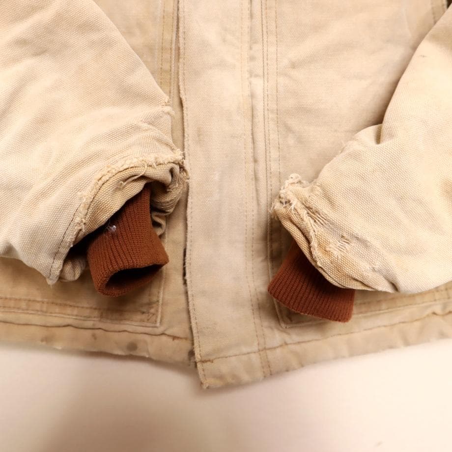 Carhartt トラディショナルジャケット ベージュ メンズL フェード