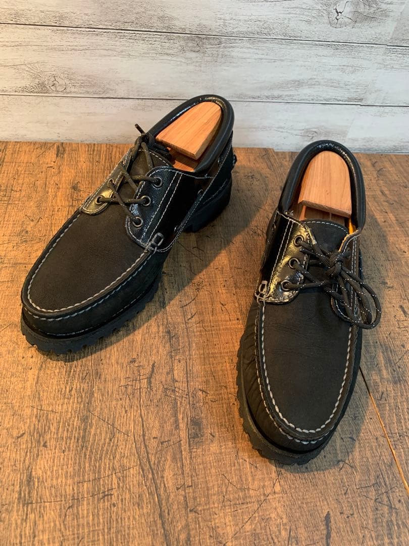 靴 Timberland authentic handsewn boat shoes