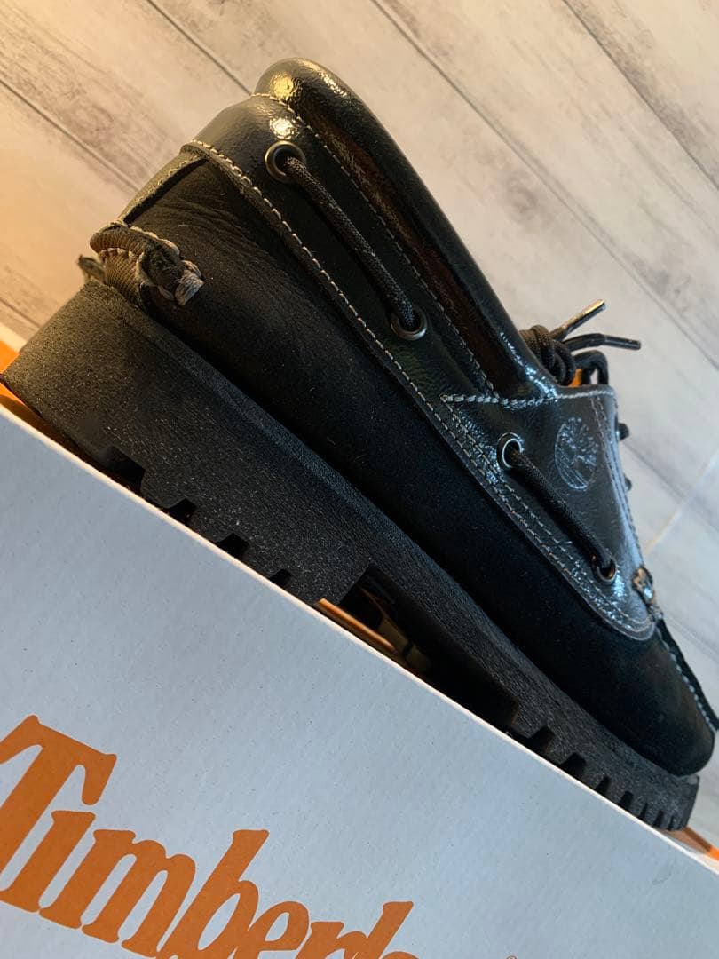靴 Timberland authentic handsewn boat shoes