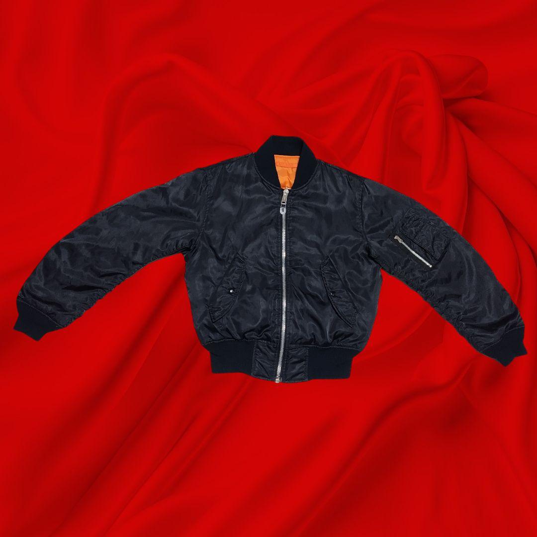 90s WESTOP INDUSTRIES IDEAL MA-1 短丈 ブラック