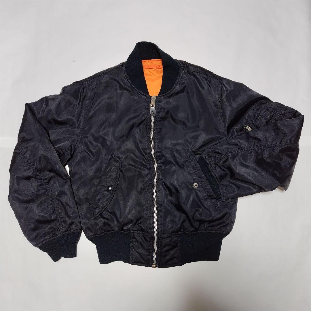90s WESTOP INDUSTRIES IDEAL MA-1 短丈 ブラック