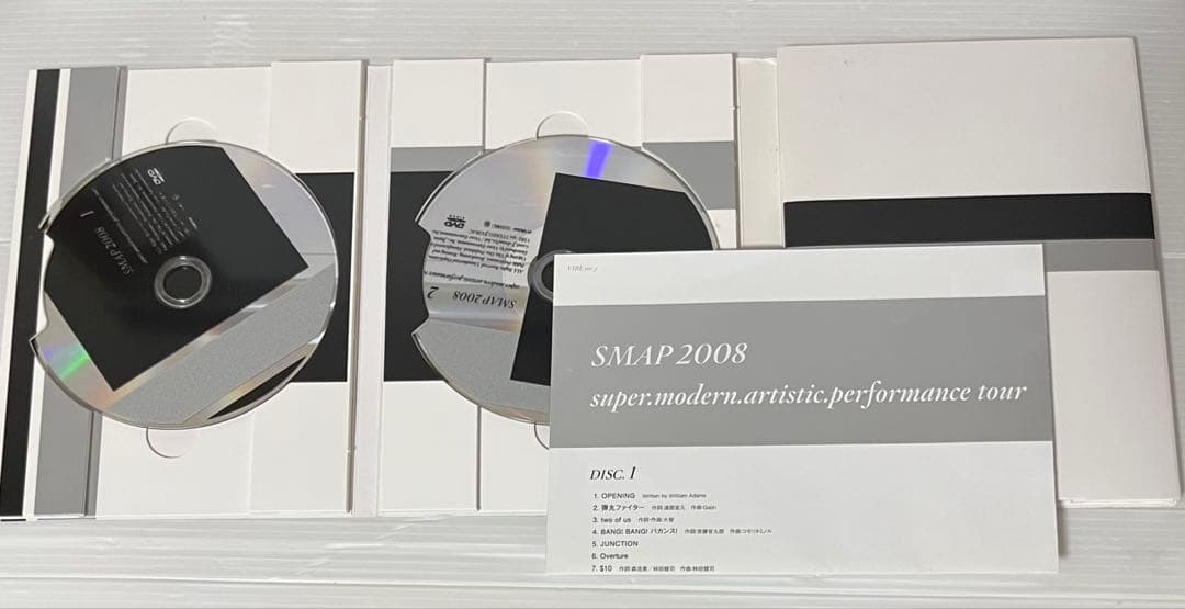 SMAP スマップ　ミュージック DVD 6作　中居正広　初回限定版付属品有り