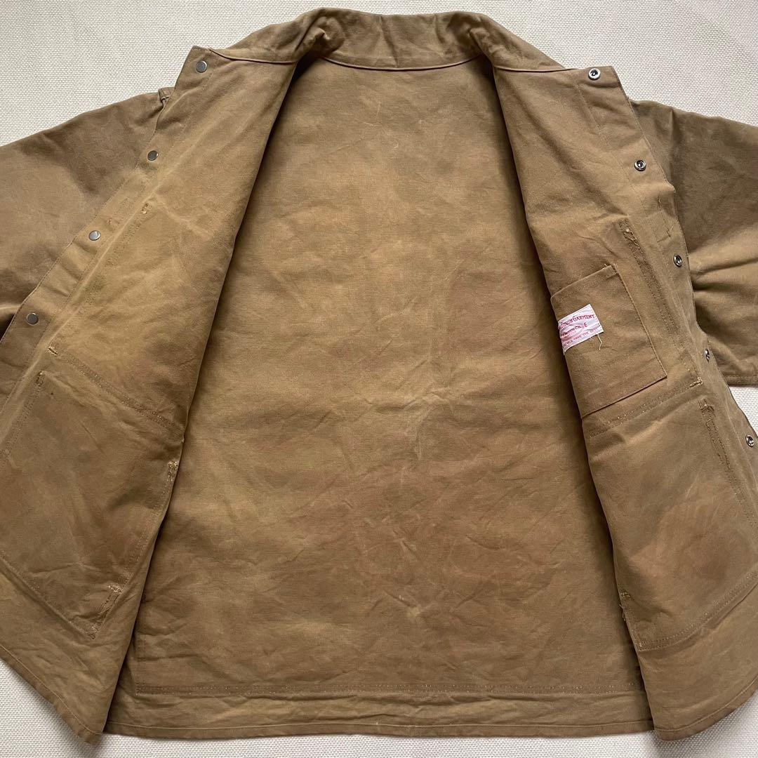 FILSON オイルティンクロス クルーザージャケット ダブルマッキーノ L
