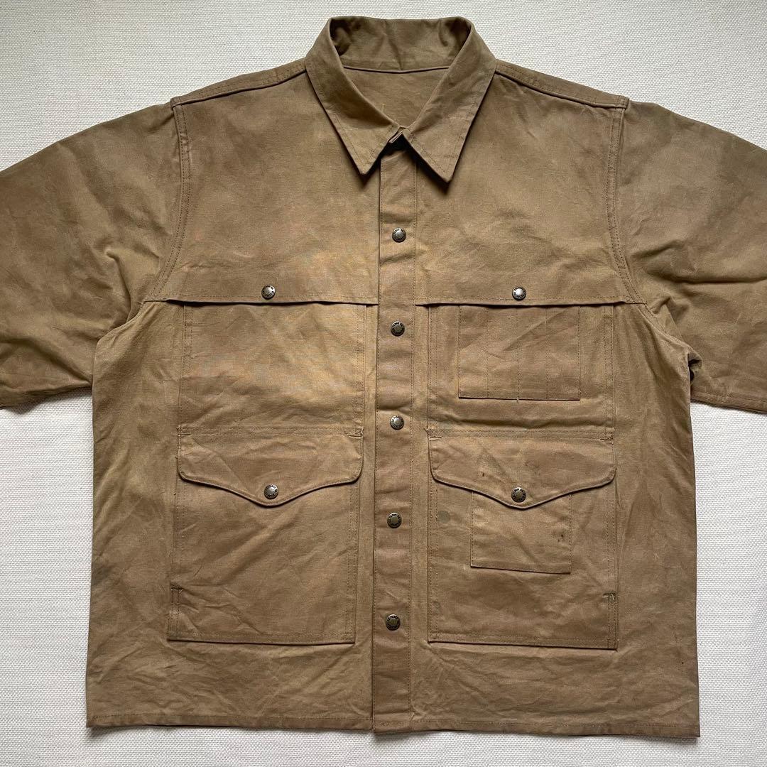 FILSON オイルティンクロス クルーザージャケット ダブルマッキーノ L