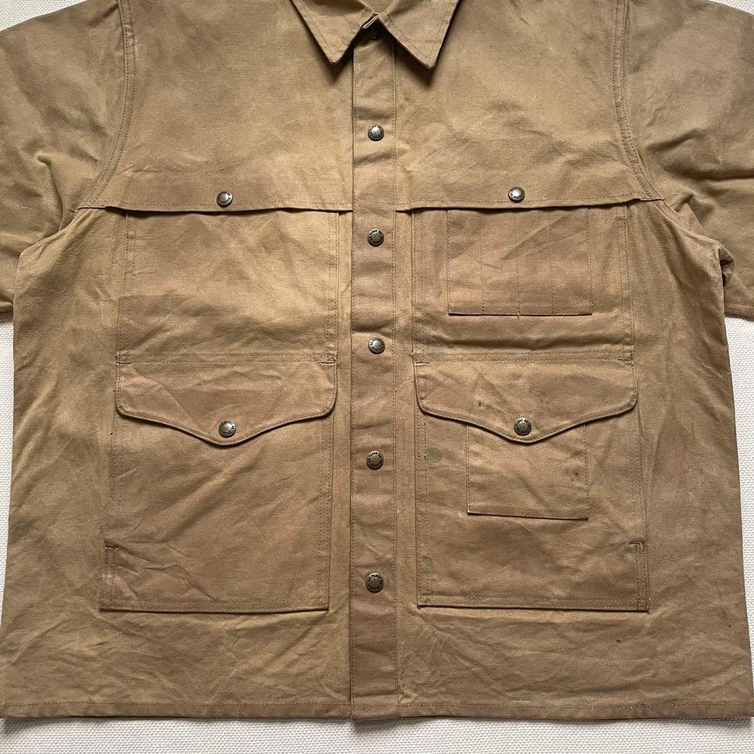 FILSON オイルティンクロス クルーザージャケット ダブルマッキーノ L
