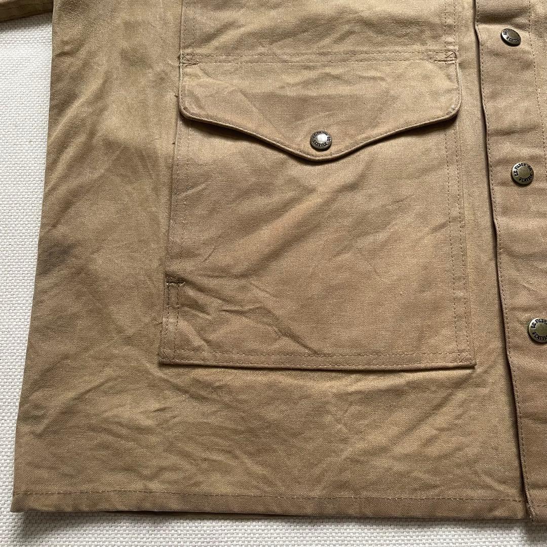 FILSON オイルティンクロス クルーザージャケット ダブルマッキーノ L