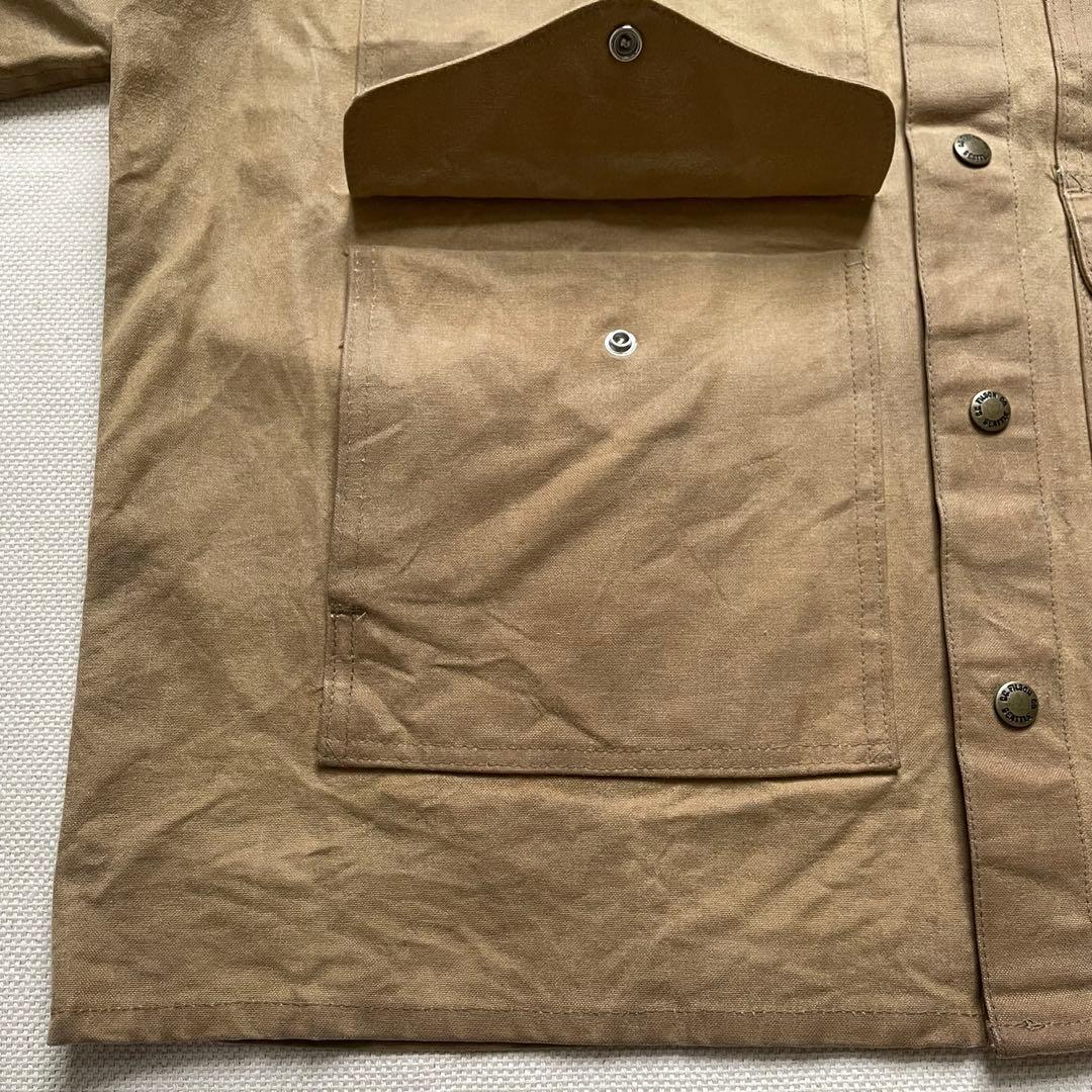 FILSON オイルティンクロス クルーザージャケット ダブルマッキーノ L