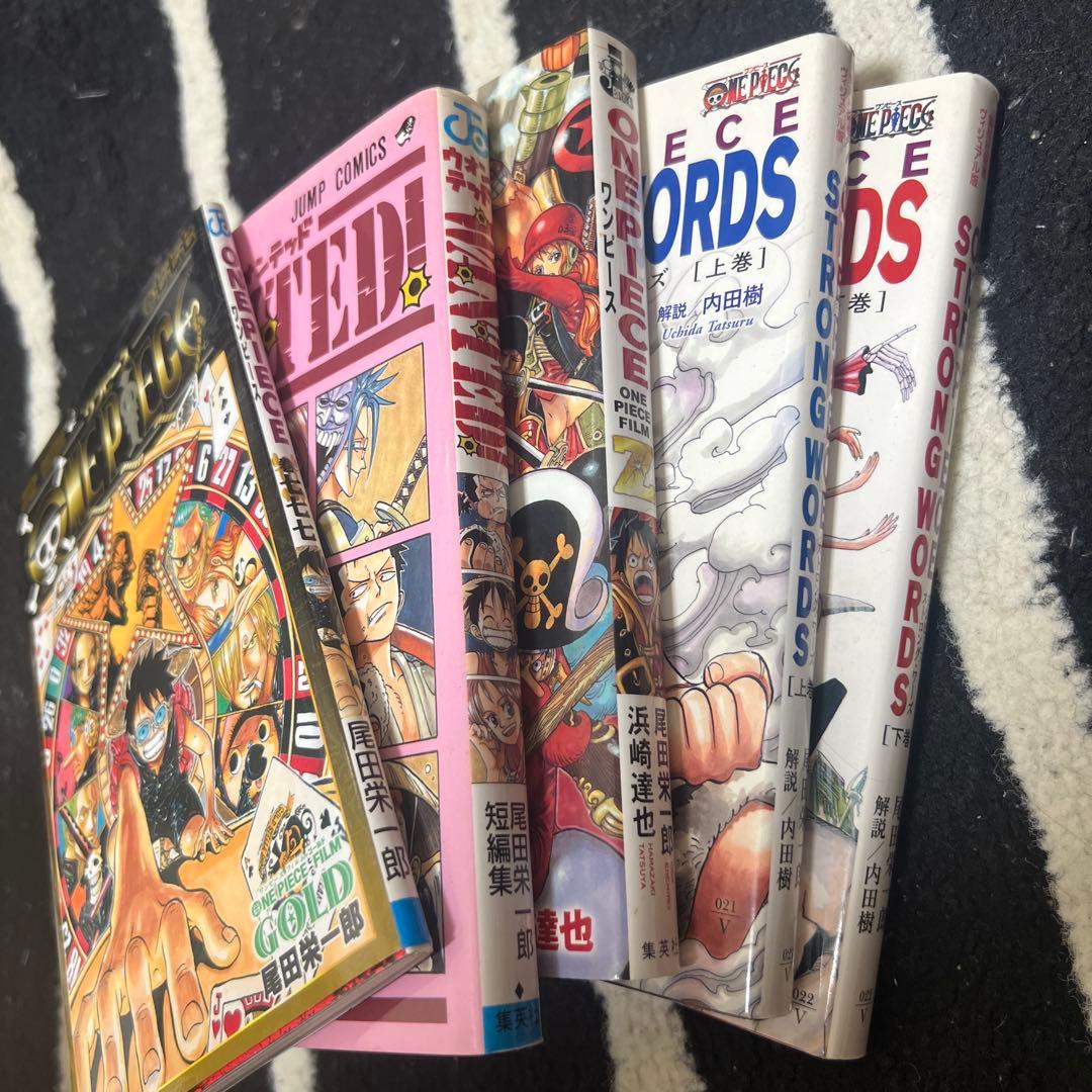 ワンピース 1〜103巻　短編集等5冊