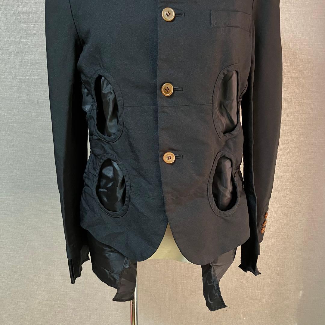 COMME des GARCONS 穴あきデザインジャケット　XS　AD2013