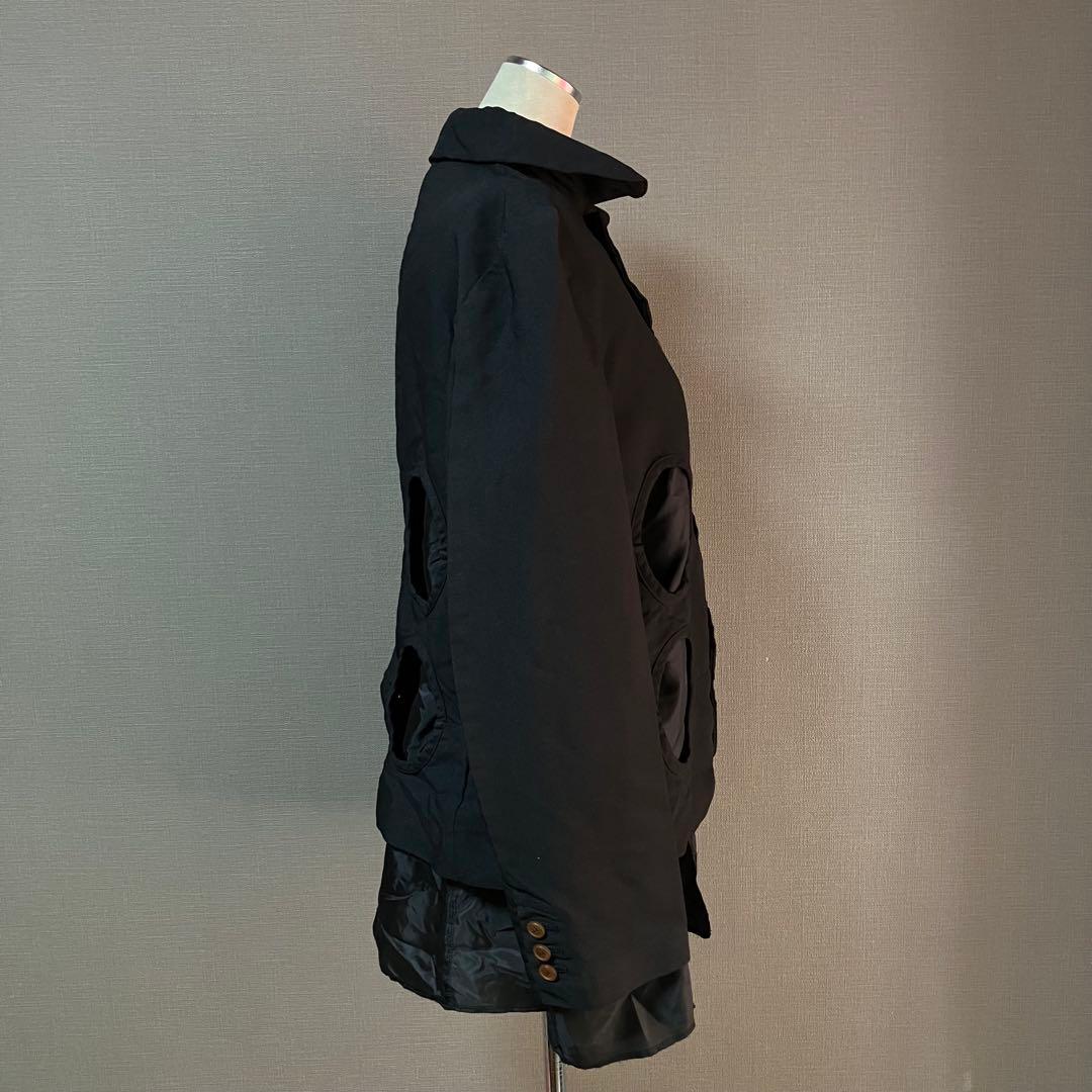 COMME des GARCONS 穴あきデザインジャケット　XS　AD2013
