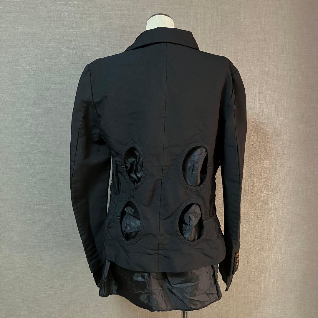COMME des GARCONS 穴あきデザインジャケット　XS　AD2013