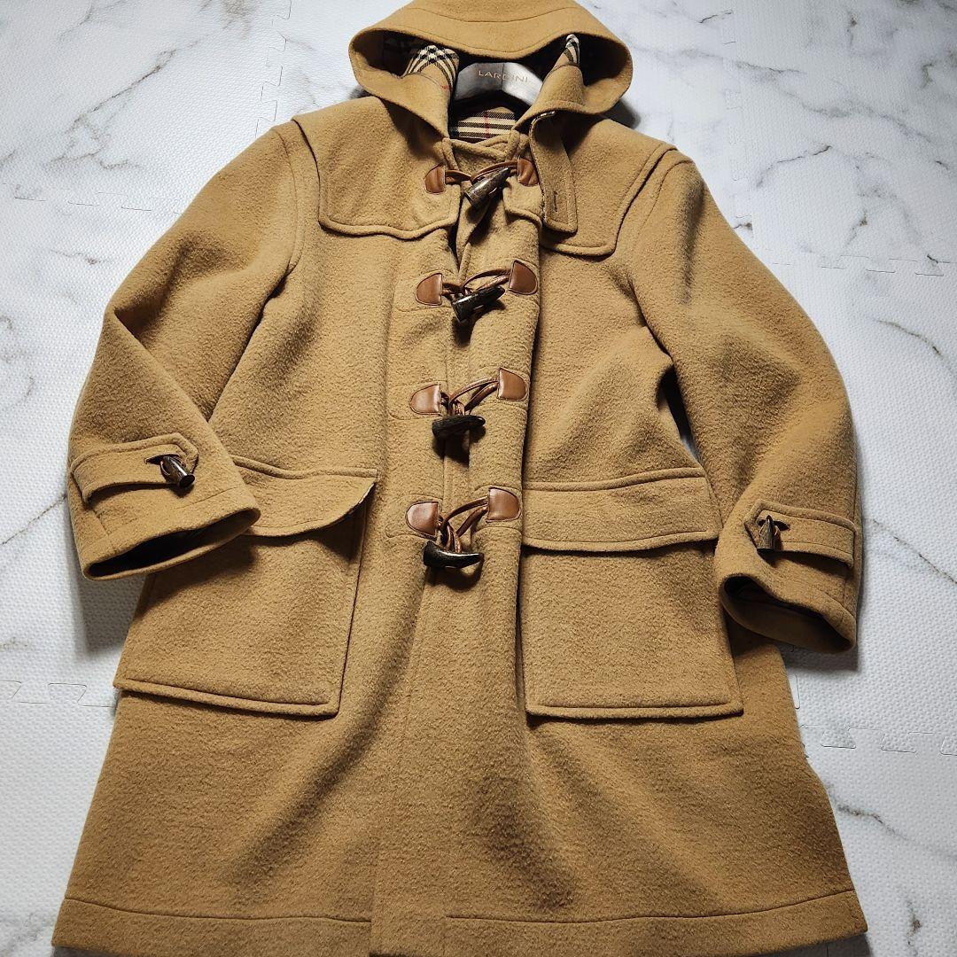 入手困難✨Burberry ダッフルコート カシミヤ ノバチェック キャメル