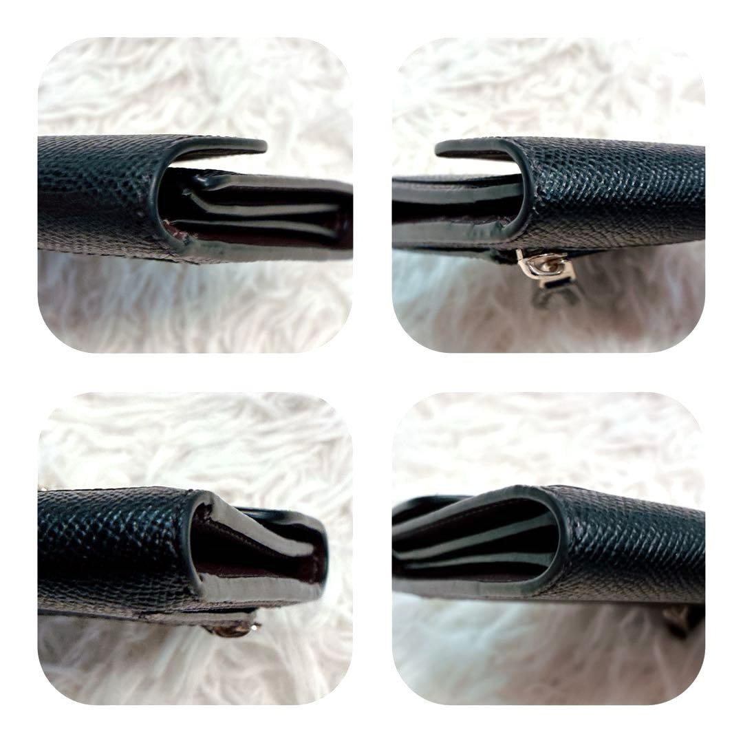 【美品】COACH 三つ折り財布　WYN SMALL WALLET 黒