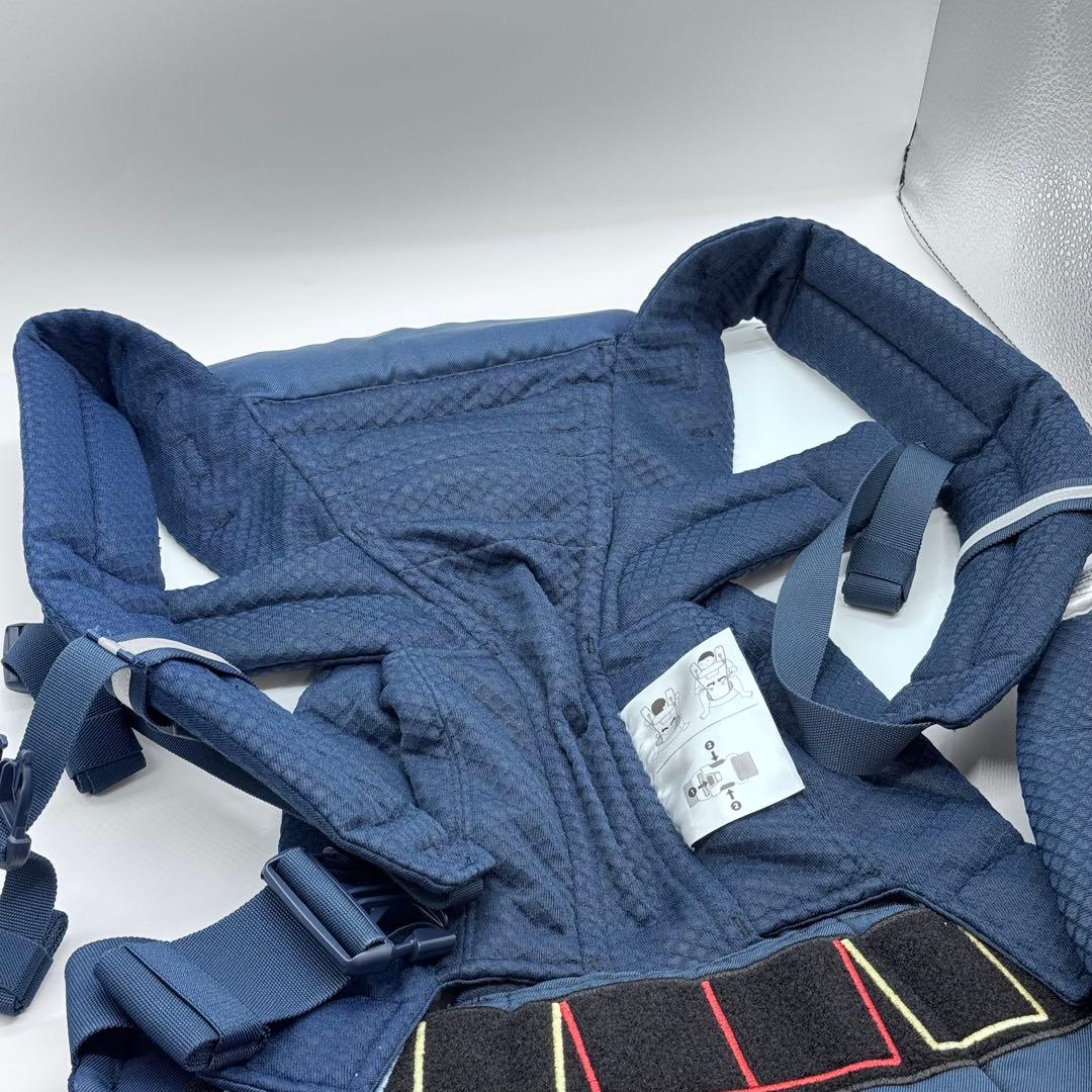 エルゴベビー オムニ ブリーズ 中古 ミッドナイトブルー 抱っこ紐 おんぶ紐