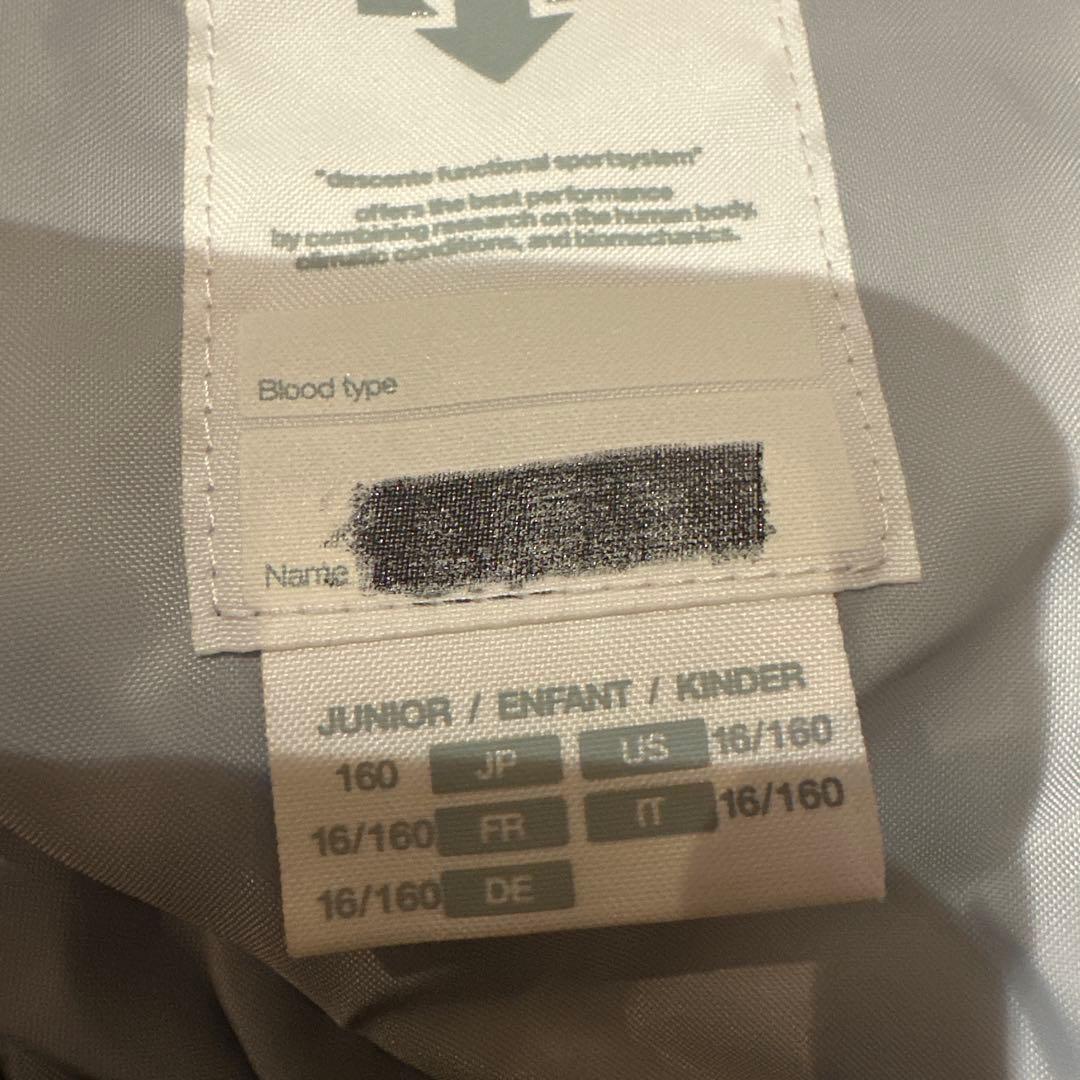 DESCENTE 子供用スキーウェア 160cm