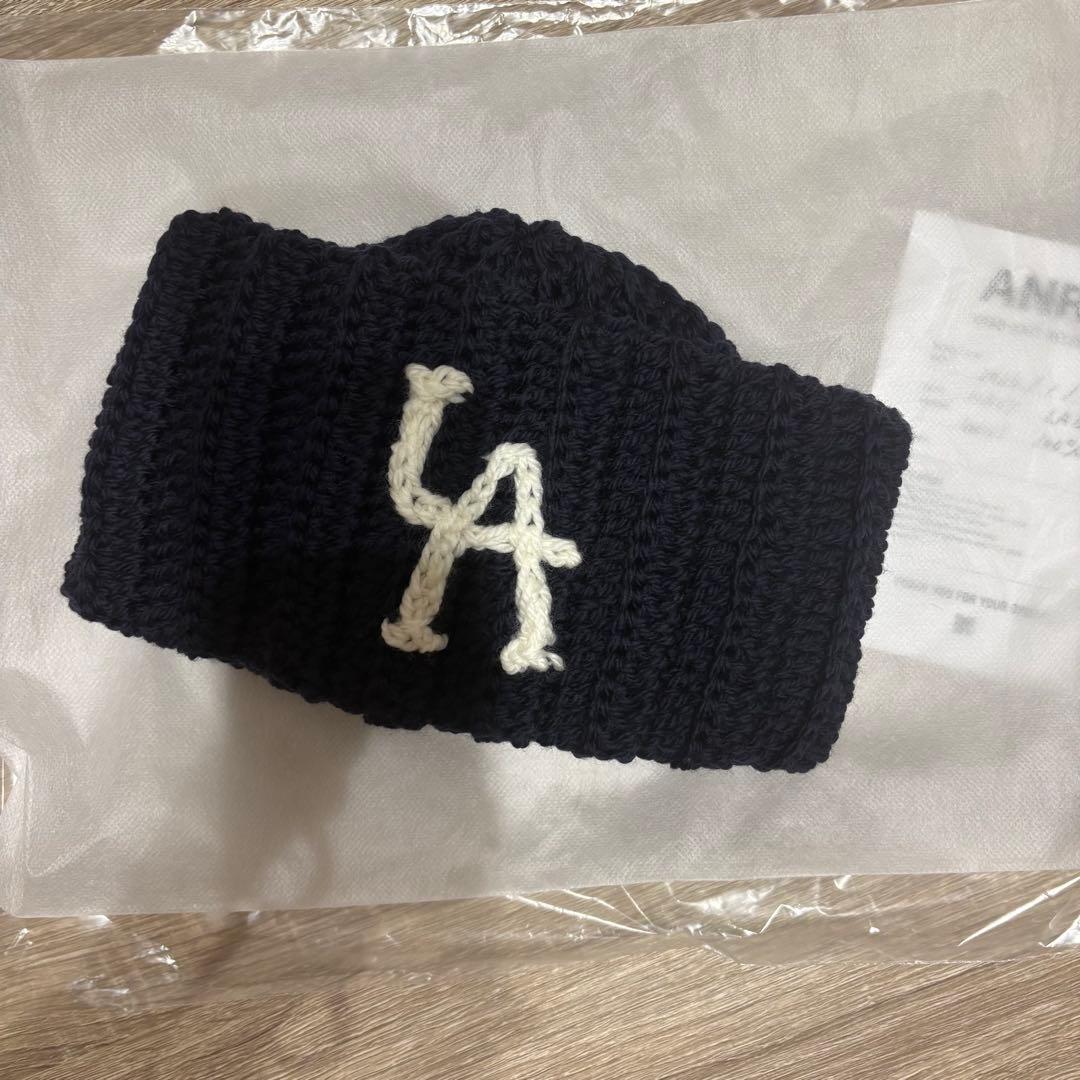 値下げ‼️anri LA BEANIE（ビーニー）NAVY（ネイビー）