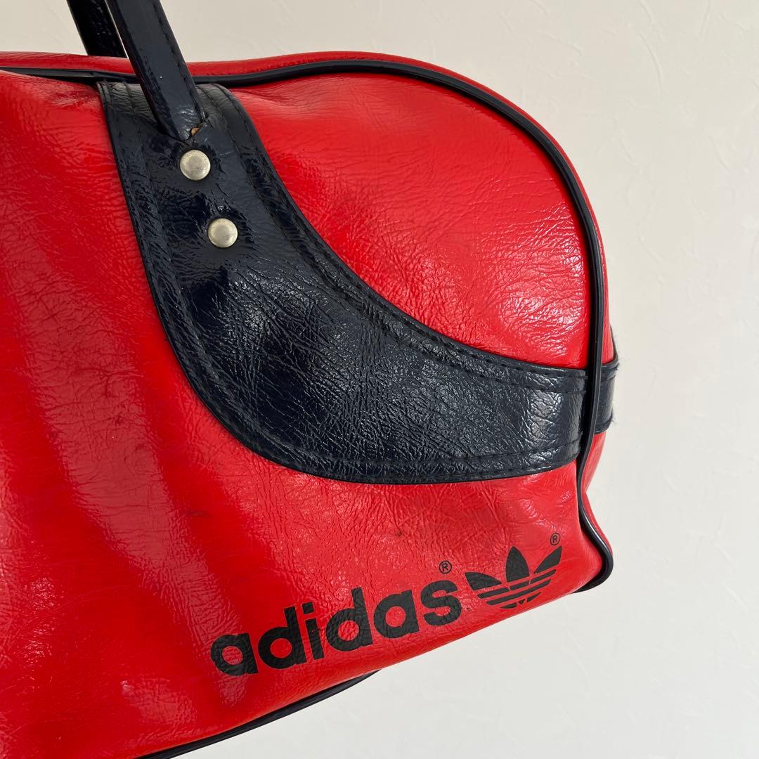 【希少】70-80s adidas アディダス　ビンテージ　ボストンバッグ