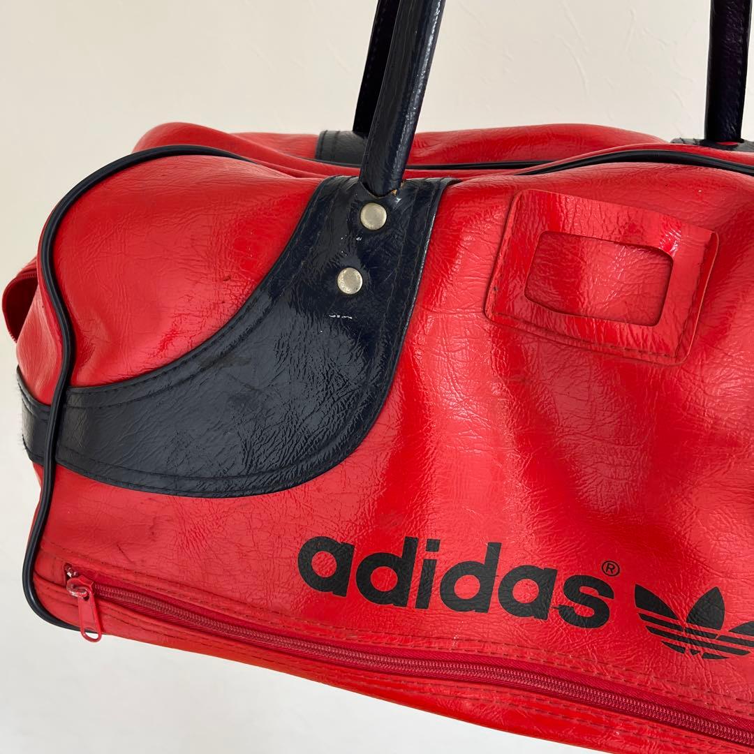 【希少】70-80s adidas アディダス　ビンテージ　ボストンバッグ