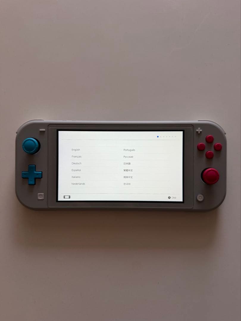 Nintendo Switch Liteザシアン・ザマゼンタ本体充電器付き箱付き