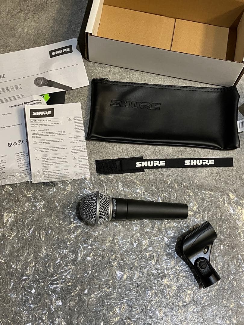 SHURE シュア SM58-LCE ダイナミックマイク