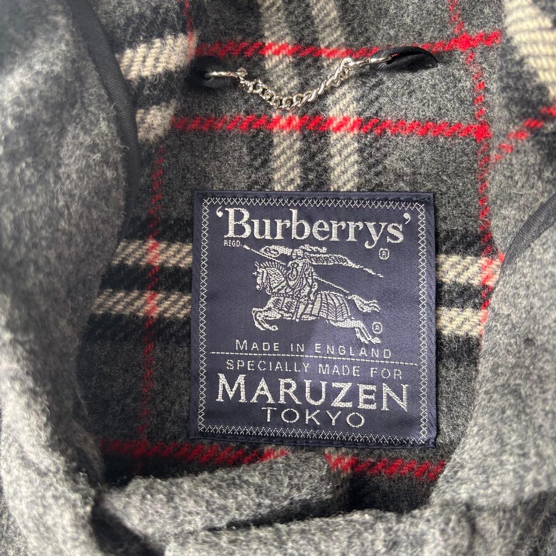 ヴィンテージ バーバリー×MARUZEN 貴重綺麗め グレー ダッフルコート