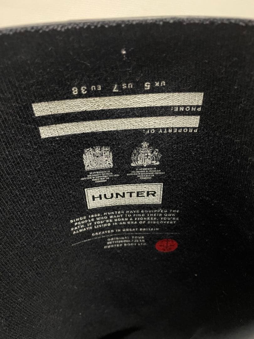 HUNTER ハンター レインブーツ オリジナルトールブーツ 長靴