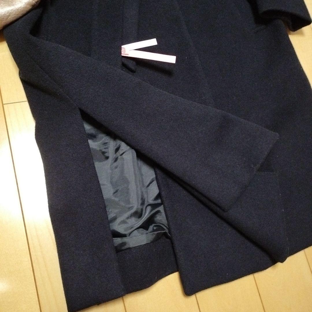 UNITED ARROWS　 ロングコート　ネイビー　紺色