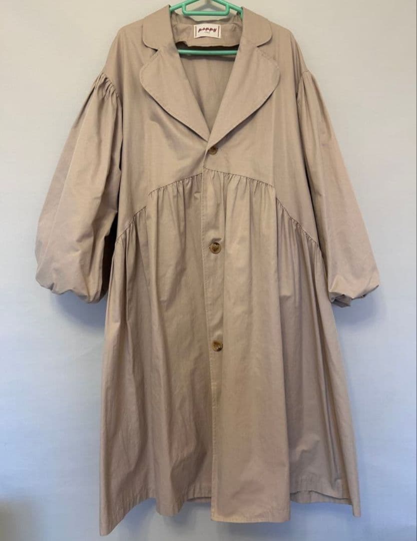 poppy バルーンスプリングコート