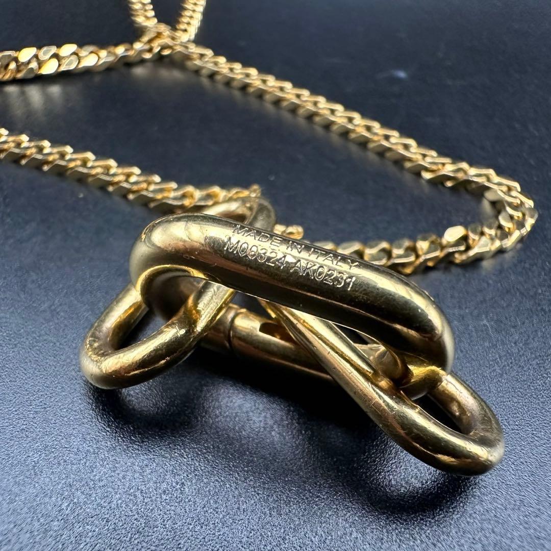 極美品✨　ルイヴィトン　ネックレス　M00324　ロゴ　刻印　1590