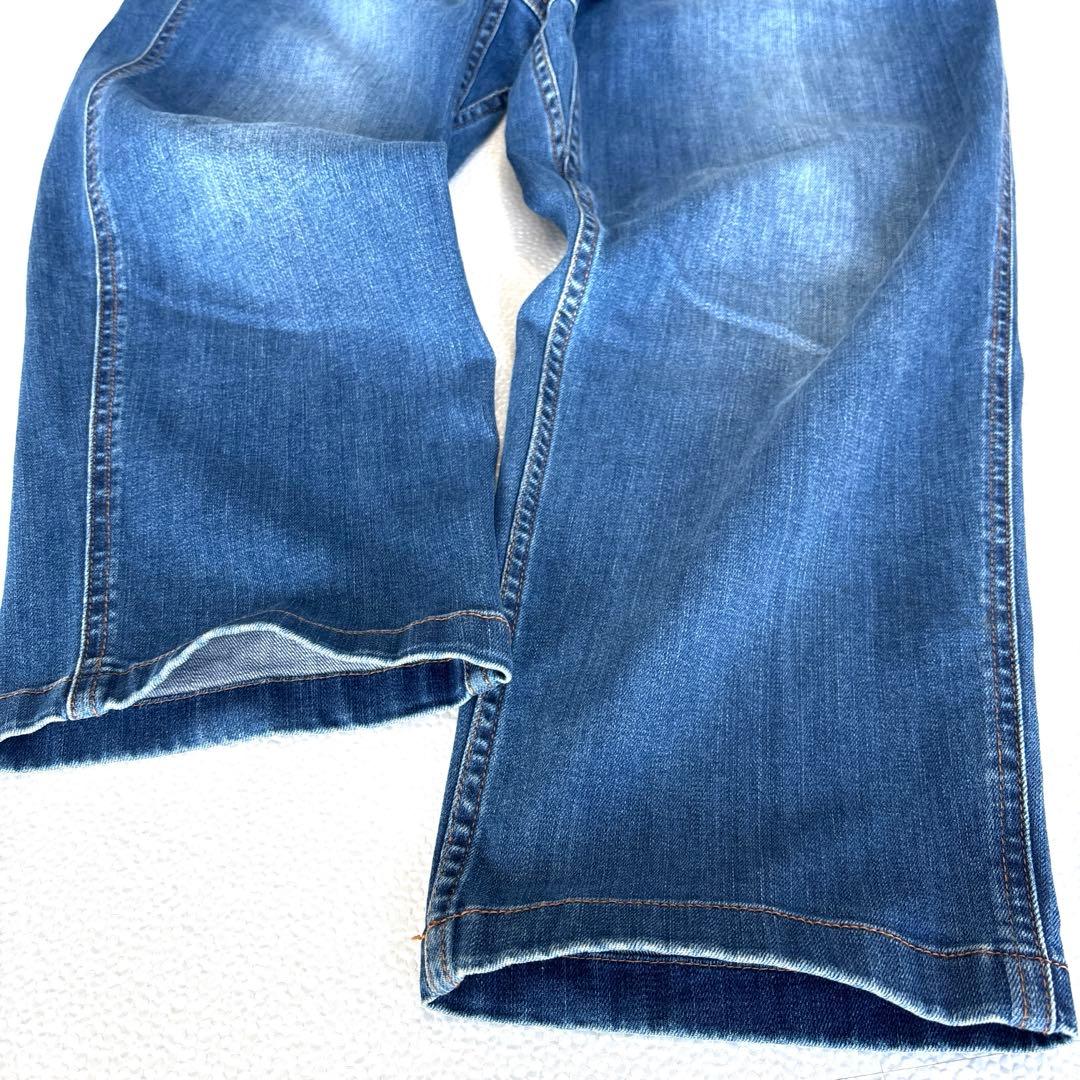 ユニセックス【Gramicci】 ストレッチ　デニム　ルーズ　テーパード　パンツ