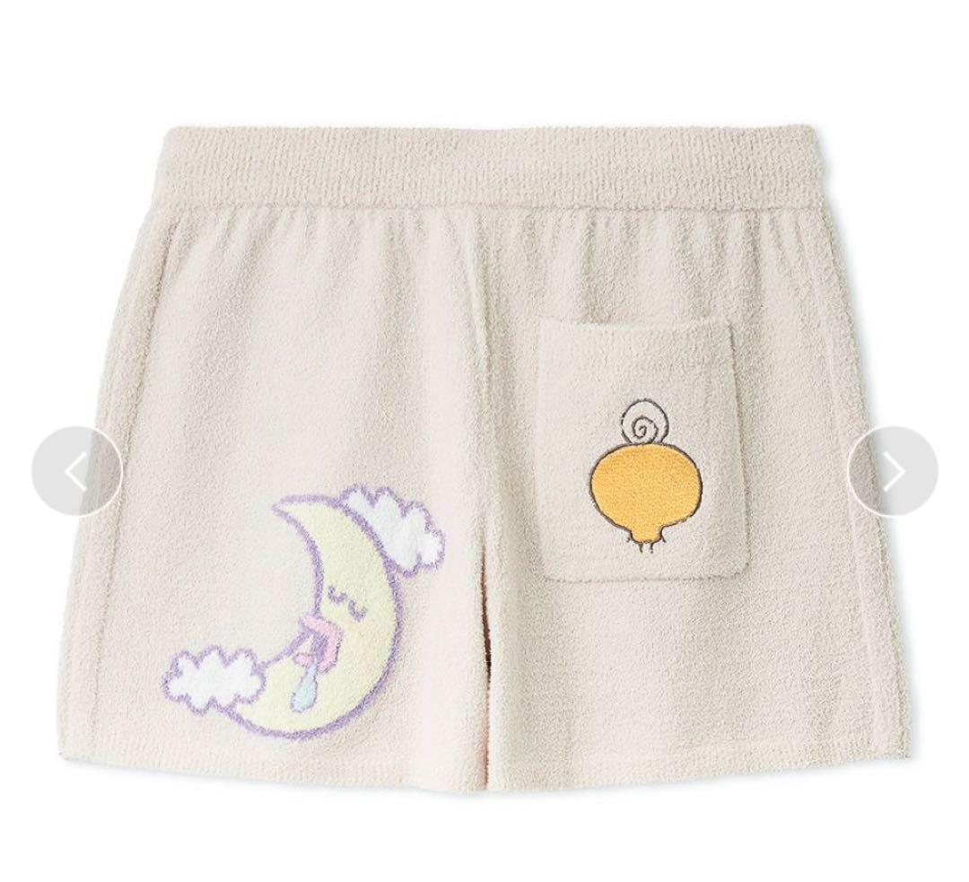 スナイデルホーム　たまごっち　めめっち　ニットショートパンツ