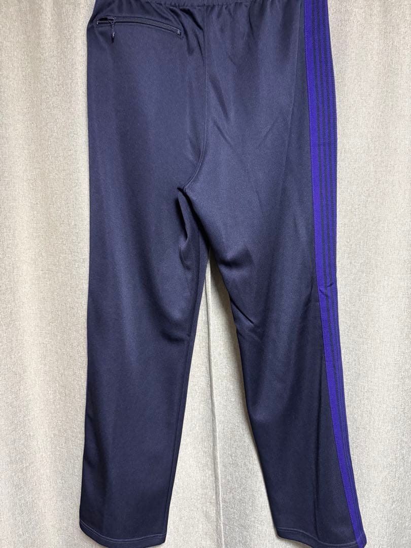 ニードルズ　トラックパンツ ジャージ ライン Poly Smooth/NAVY