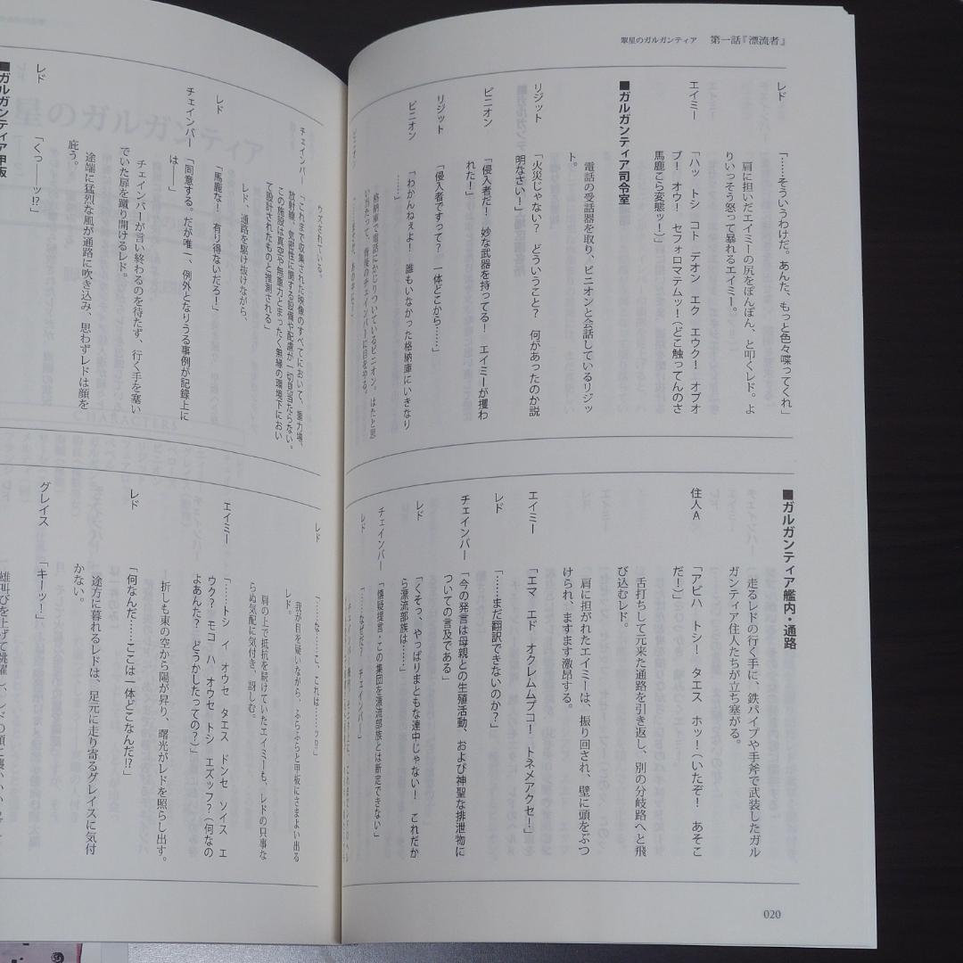 翠星のガルガンティア PROGRESS FILES (設定資料集)