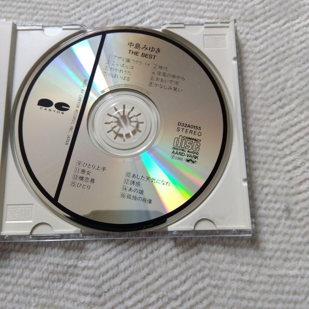中島みゆき ｓｉｎｇｌｅｓ１＆２、BEST SELECTION、THE BEST