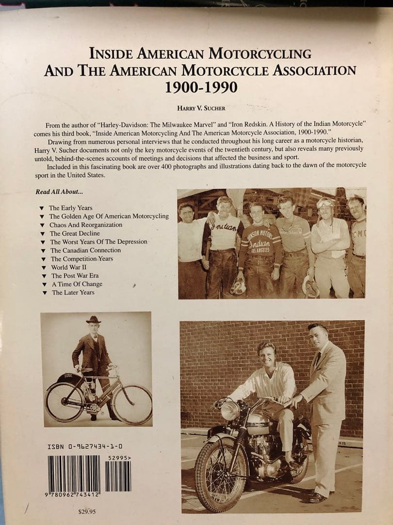 洋書 Inside AMERICAN MOTORCYCLING