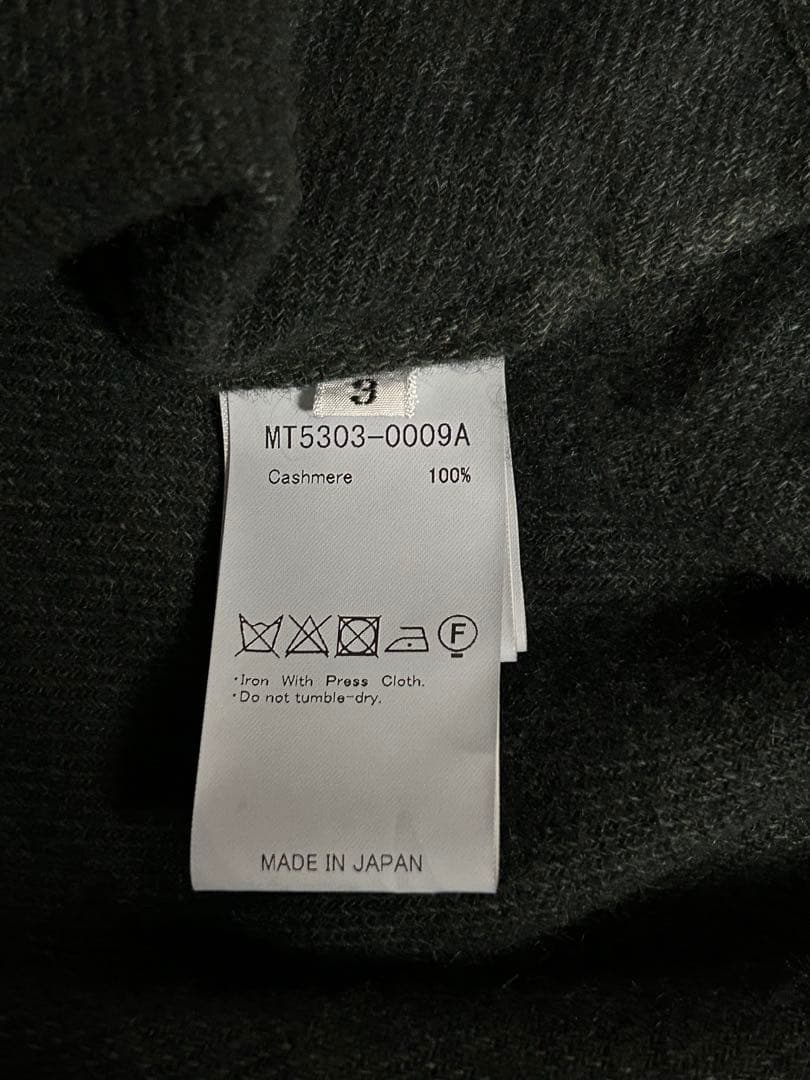 MAATEE&SONS 折って折ってJK CASHMERE NEL 3