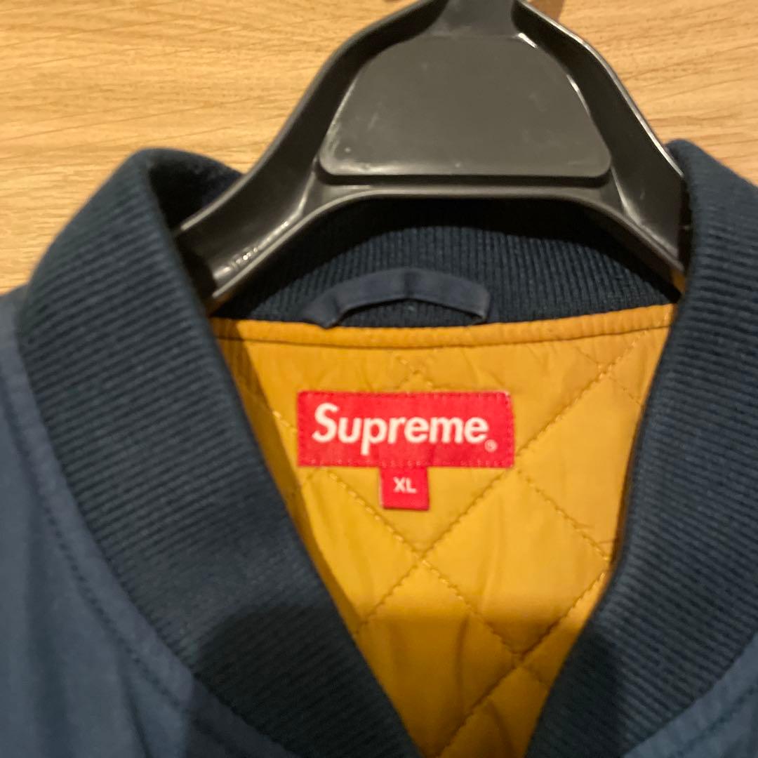supreme ブルゾン　sizeXL ボタン欠損有