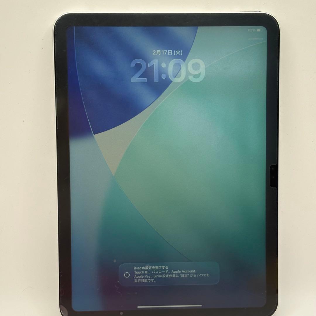 美品☆iPad 第11世代 Wi-Fi 128GB シルバー MD3Y4J/A