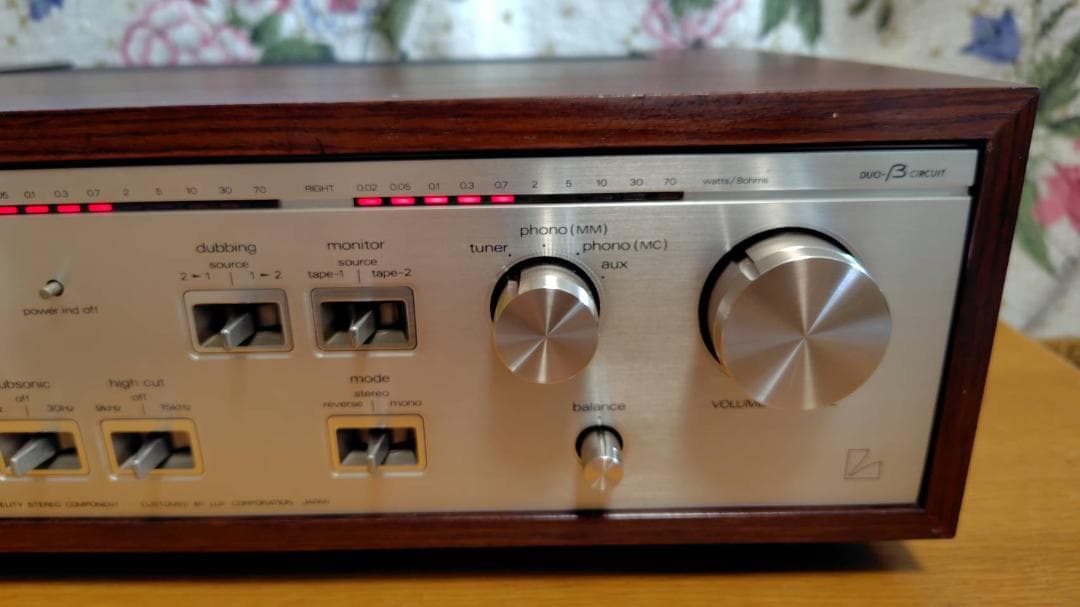 LUXMAN L-48A プリメインアンプ トランジスター ラックスマン