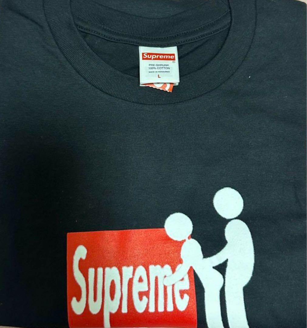 Supreme Stick Tee ブラック サイズL